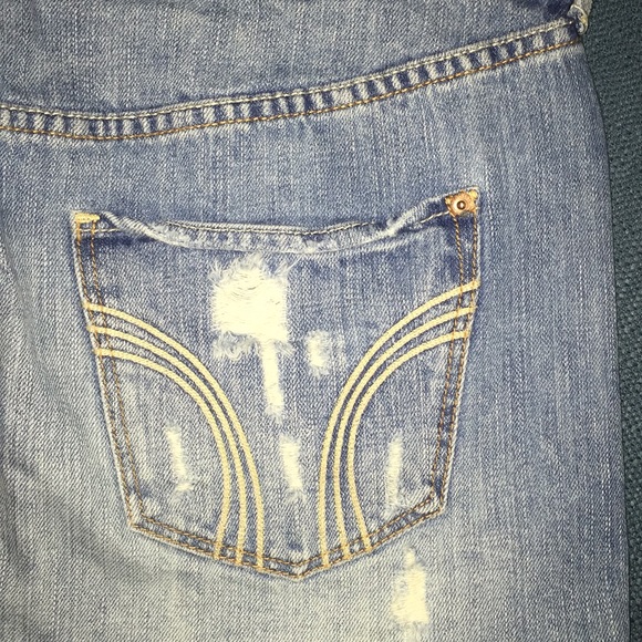 Hollister Destroyed Jean Skirt - Picture 4 of 5